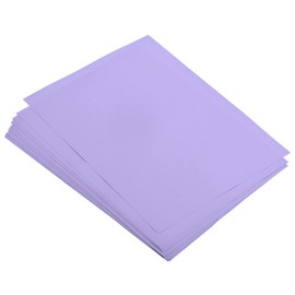 MECCANIXITY 100 Sheets Colored Copy Paper 8 1/2 Inch Printer Paper 22lb/80gsm Light Purple for Office Printing, Document Copying, Invitations, Forms, Art Projects