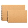 2Pack A5 A4 Sketch Books Hard Back Cover A4 A5