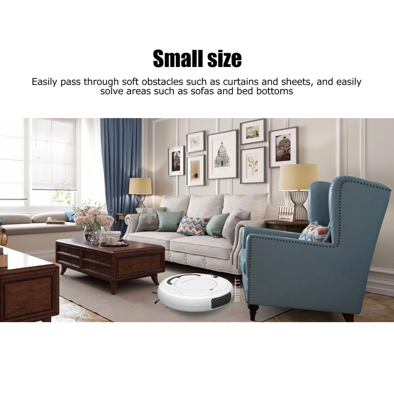 Intelligent Sweeping Robot 3-in-1 USB Robotic Vacuum Cleaner Home Cleaning