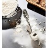 SILVERLIZA SOLID 925 Sterling silver Love Disarmed Mini salt Spoon/