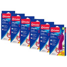 Playtex Handsaver Reusable Rubber Gloves ( Small , Pack - 6 )