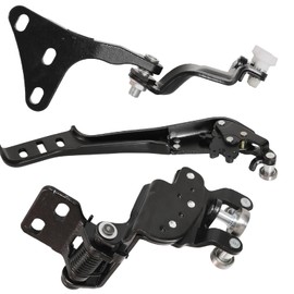 Riyhch Sliding Door Roller Hinge Right Side Upper Middle Lower Set Fits for Ford Transit-150 250 350 350HD 2015 2016 2017 2018 2019 OE# BK3Z-1525028-A KK3Z1525028AA KK3Z1525028E (Set of 3)