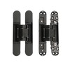 AnvFlik 4-Pack 6 inch Hidden Door Hinges Heavy Duty Black,