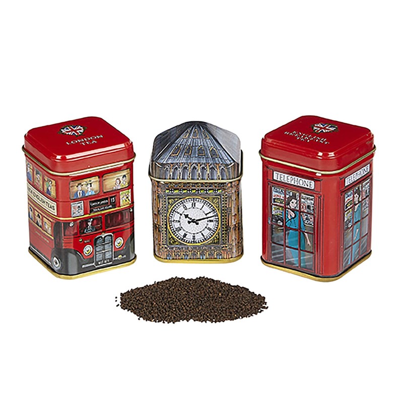 New English Teas Traditions of London Mini Tin Triple Pack