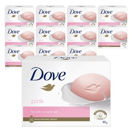 Dove Beauty Bar Soap Pink, 90g, 12 pieces / 도브 뷰티바 비누 핑크, 90g, 12개입