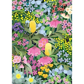 Earth Greetings Folded Wrapping Paper - Where Flowers Bloom