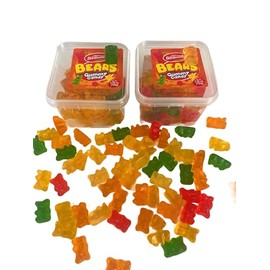 Wellmade's Bears Gummy Candy, Halal. 150g each (Pack of 2)