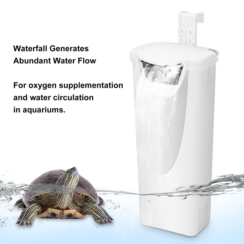 Small Water Filter For Turtle Tank 3w For Water Level
