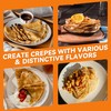 Baker's Friend Instant Crepe Maker with Handle, Electric Crepe Maker