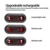 Tail Light LED IP67 Flashing Waterproof Highlight for Motorcycle Bicycle