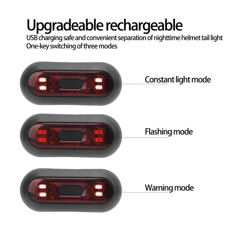 Tail Light LED IP67 Flashing Waterproof Highlight for Motorcycle Bicycle