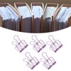 30Pcs Wire Binder Clips 2in Wide Hollow Out Strong Metal