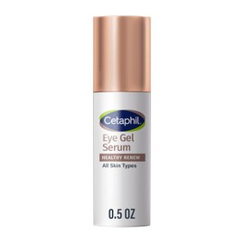 Cetaphil Healthy Renew Suero de gel hidratante para ojos 0.5 oz, crema debajo de los ojos de 24 horas para antienvejecimiento, reduce la apariencia de ojeras y arrugas, suero de péptido alternativo d