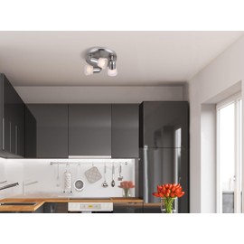 CANARM ICW5351 Ceiling/Wall Omni 3 Light, Chrome