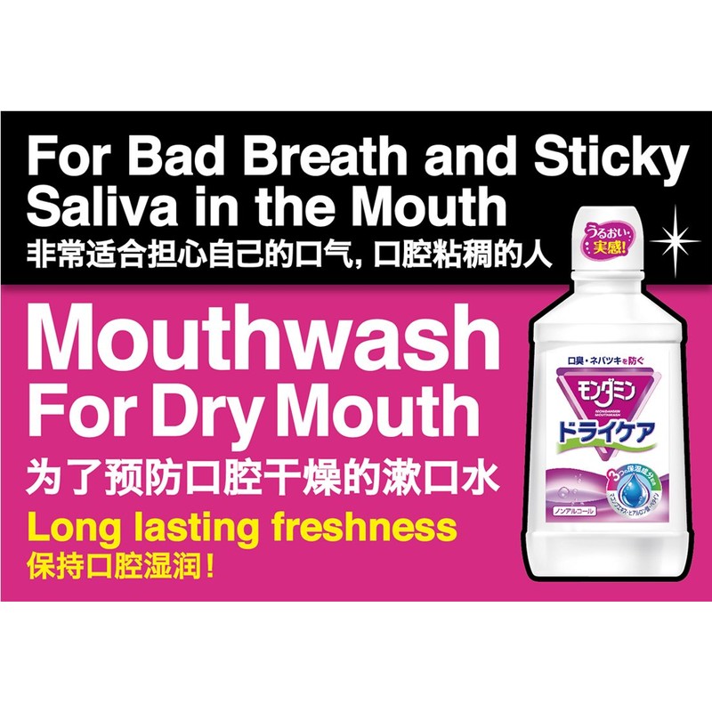 Mondamine Dry Care Mouth Wash [600ml]