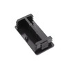 Xadnitu Plastic Strut Channel End Caps, Black PVC Metal Channel