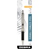 Zebra Pen STEEL G-402 Retractable Gel Pen - 0.5mm Fine