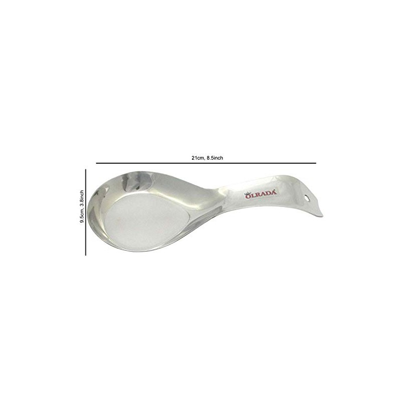 OLRADA Stainless Steel Laddle Spoon Holder Cooking Improving Hygiene Utensils