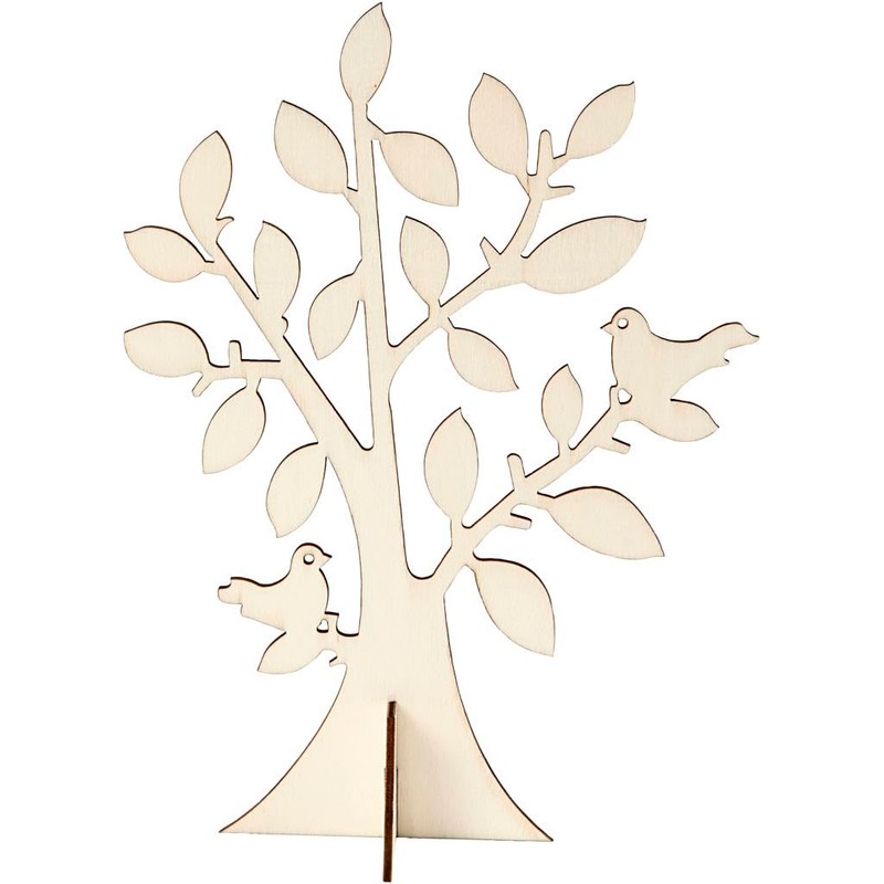 Tree, height: 24 cm, width: 18.4 cm, 1 piece.