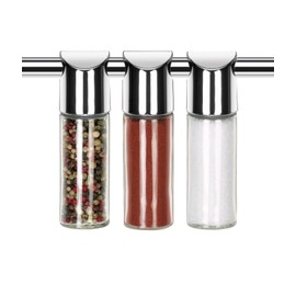 Tescoma Suspendable Spice Jars Pcs 3 Monti, Assorted, 12.5 x 4.4 x 19.5 cm
