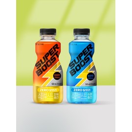 Binggrae Super Boost Energy Drink Zero Calorie 500ml 12 Pieces Choose 1 Moisture Charge Power Charge / 빙그레 슈퍼부스트 에너지드링크 제로칼로리 500ml 12개입 택1  수분충전 파워충전
