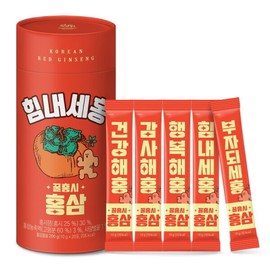 Daesang Welllife Cheer Up Honey Hongsi Red Ginseng (10g x 20 packs) 4 boxes / 대상웰라이프 힘내세홍 꿀홍시 홍삼 (10g x 20포) 4통