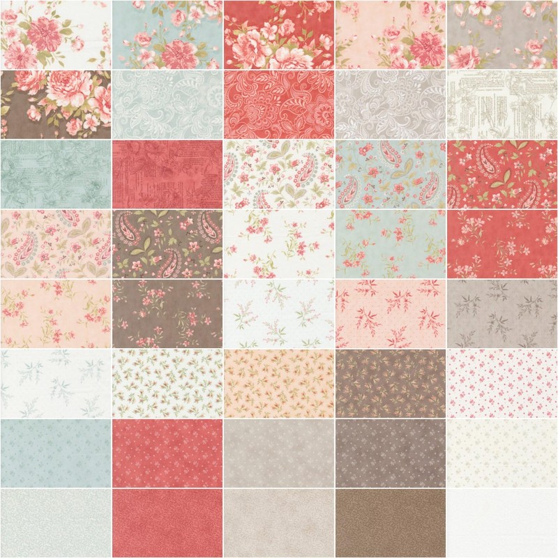 3 Sisters Muse Jelly Roll 40 2.5-inch Strips Moda Fabrics