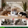Frienhund Timed Automatic Cat Feeder 2 Cats with Slow Feed: