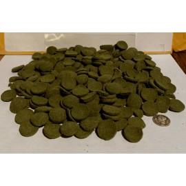 Barnacle Bill 1/2 LB Premium Sinking "Algae Veggie Wafer" Pleco  Bottom  Feeders Cory Catfish