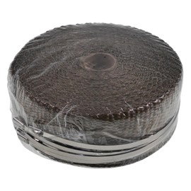 2EXTREME Heat Protection Tape Basalt Fibre Exhaust Tape 10 m with Cable Ties for Exhaust, Manifold, Manifold up to 1450 °C Universal Thermal Tape Manifold Tape