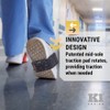 K1 Mid-Sole Ice Cleats - Rotatable Traction Aids For Flat