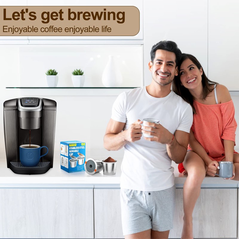 RETHONE Reusable K Cups Coffee Filter, Stainless Steel K Cup