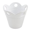 Mud Pie Happy Scallop Pot, Large; 7" X 6"