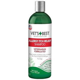 Vet's Best Allergy Itch Relief Dog Shampoo, 16 Ounces