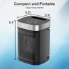 Small Portable Space Heater for Indoor Use - VOCRS 1500W