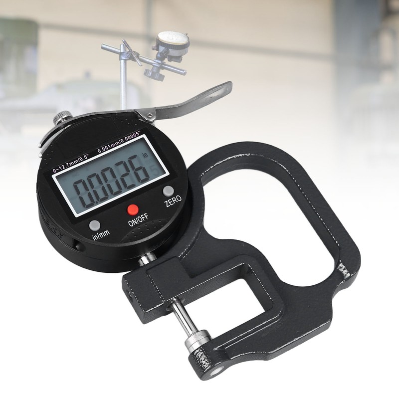 Digital Thickness Gauge Electronic Micrometer High Accuracy Thickness Measurement Meter