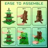2 Pack Cupcake Stands for Pixel Game Birthday Party Decorations