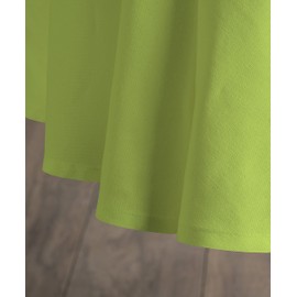 CALICOT Green Glow 100% Cotton Tablecloth Prewashed and Pre Shrunk Perfect for Home | Dining | Tabletop | Party Decoration Cotton (Rectangular, 63 x 90 Inch)
