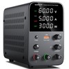 DC Variable Bench Power Supply with Encoder Knob, Output Enable/Disable,