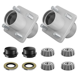 Drive-up Golf Cart Front Wheel Hub Assembly Suitable for EZGO 1979-2001.5 DCS, Medalist, Marathon, ST 350 and Workhorse Golf Carts, OEM 19058-G2