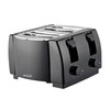 Brentwood TS-285 Toaster Cool Touch,4-Slice,Black