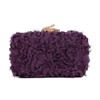Syrads Flower Handbag Clutch Evening Bag Flowers Purses with Chain