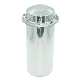 SoClaay Stainless Steel Time Capsule Anti-Corrosion Waterproof Storage Container for Keepsakes Letters Cards Photos and All Important Memories Storage and Commemorate (10.2 INCH)