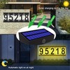 XINDEW Solar House Numbers for Outside, 3D Acrylic Number Colorful