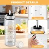 Loyanger Honey Dispenser No Drip, 10 OZ Honey Jar Maple
