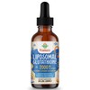 Prunucis 2000MG Liposomal Glutathione Liquid, 98% Absorption, Active Form L-Glutathione