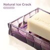HBlife Bathroom Accessories Set, Lavender Purple Acrylic Bathroom Counter Set