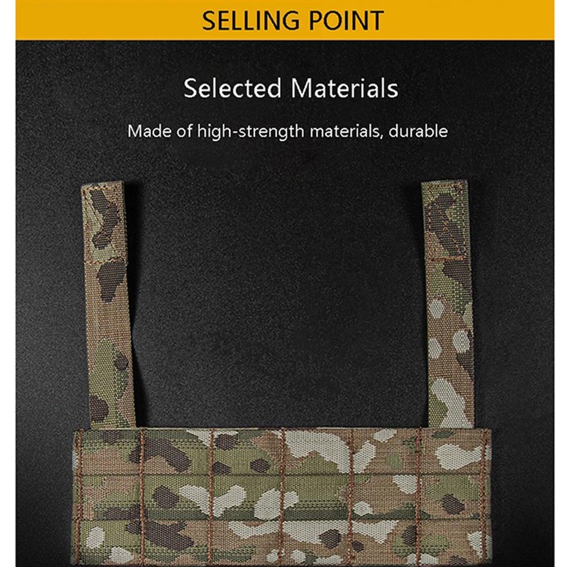 AZB Tactical Micro Front Panel for D3CRM MK4 Vest Chest