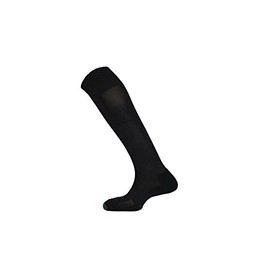 Mitre Unisex Prostar Mercury Plain Football Sock, Black, Senior/Size 7-12