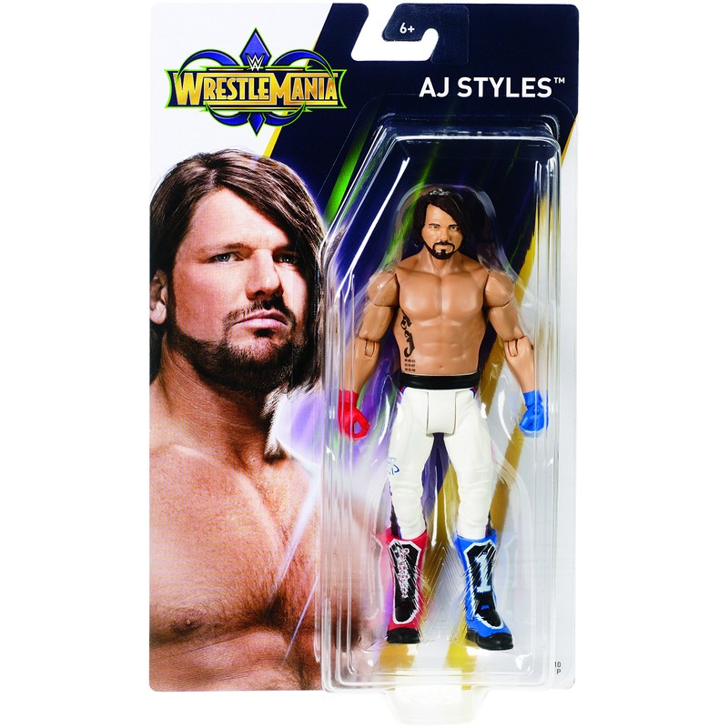 WWE Wrestlemania AJ Styles Action Figure
